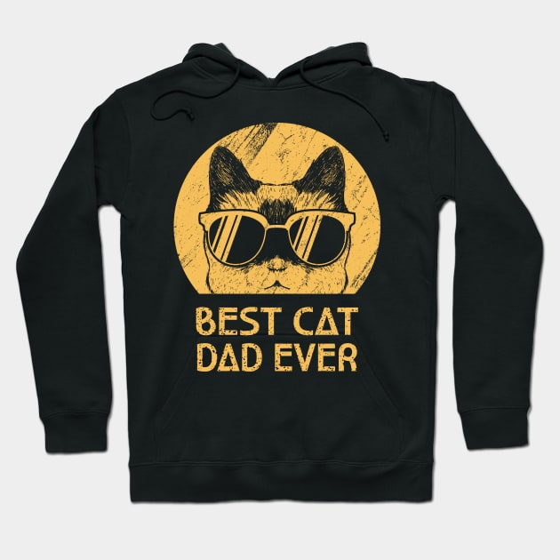Best Cat Dad Ever Shirt Cat Dad Shirt Cat Dad Gift Cat Lover Shirt Cat Lover Gift Hoodie by Mr.Speak